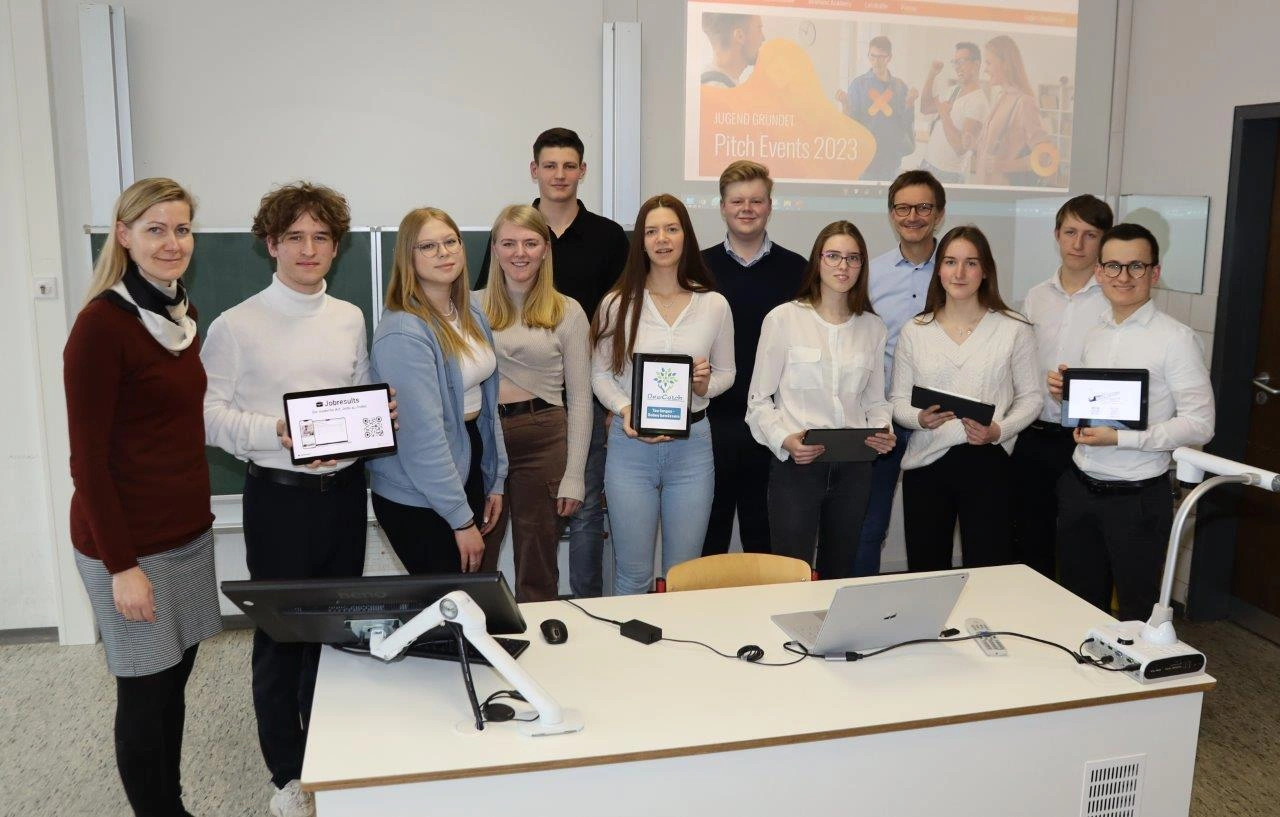 2023 02 Lender Gymnasium SK Jugend gründet Teams