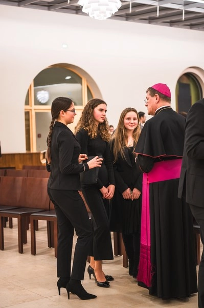 2024 01 Lender Gymnasium Musik Neujahrsempfang beim Erzbischof (5)