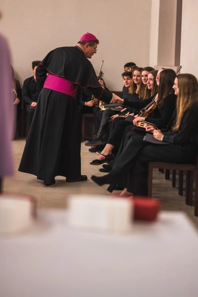 2024 01 Lender Gymnasium Musik Neujahrsempfang beim Erzbischof (6)