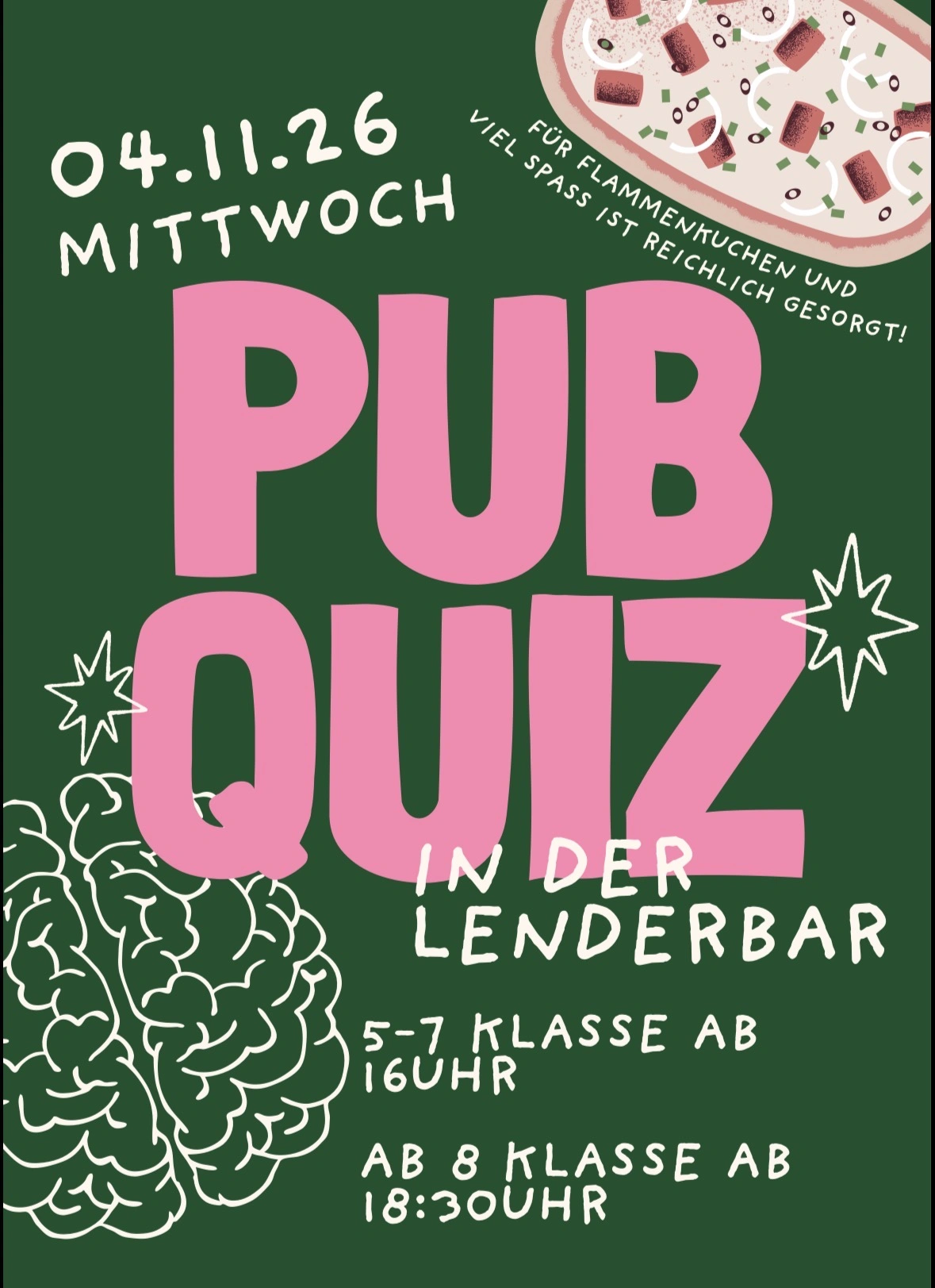 2026 10 Lender Gymnasium SMV PubQuiz