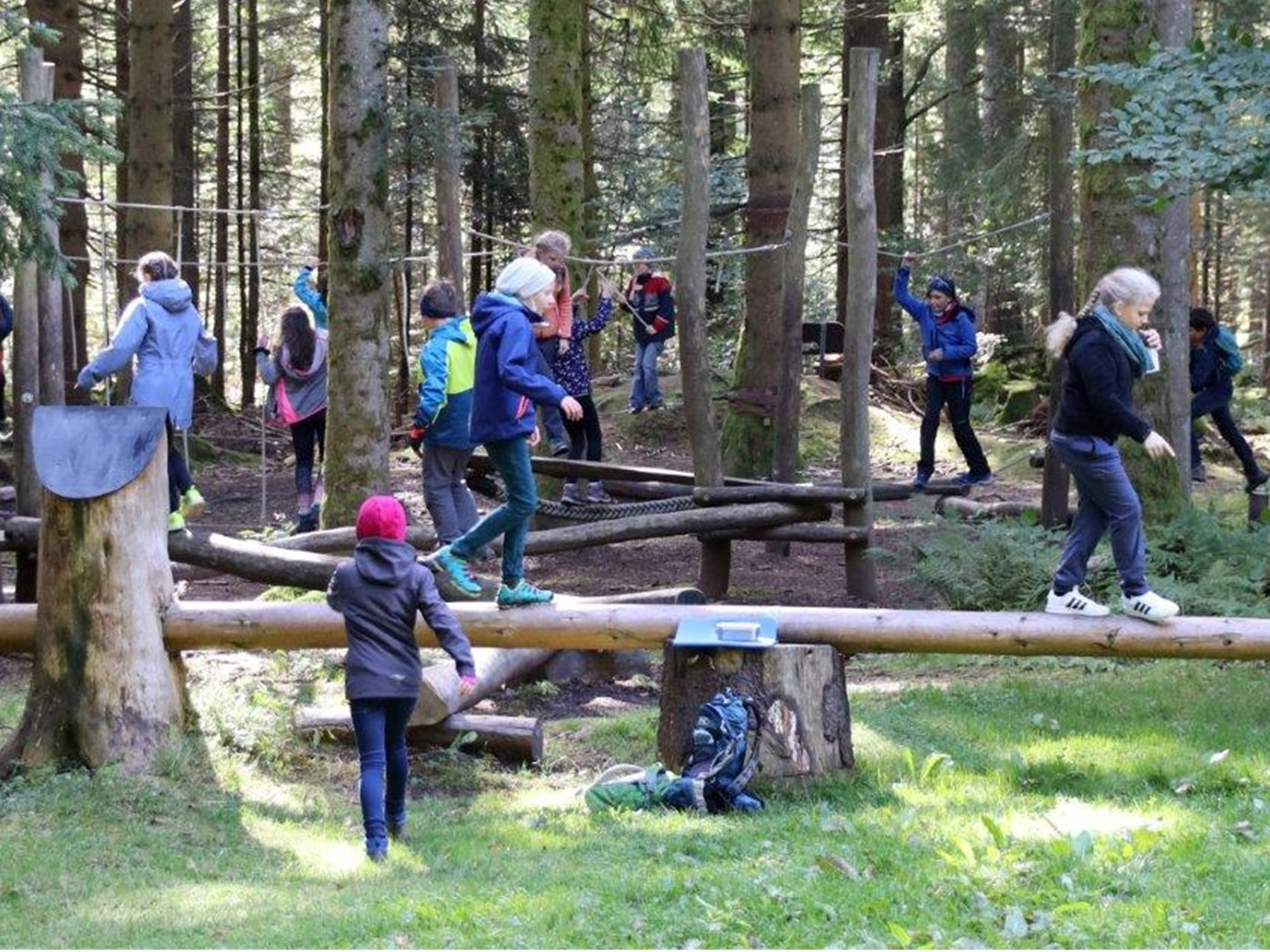 Lender Gymnasium Kachel Waldklassenzimmer